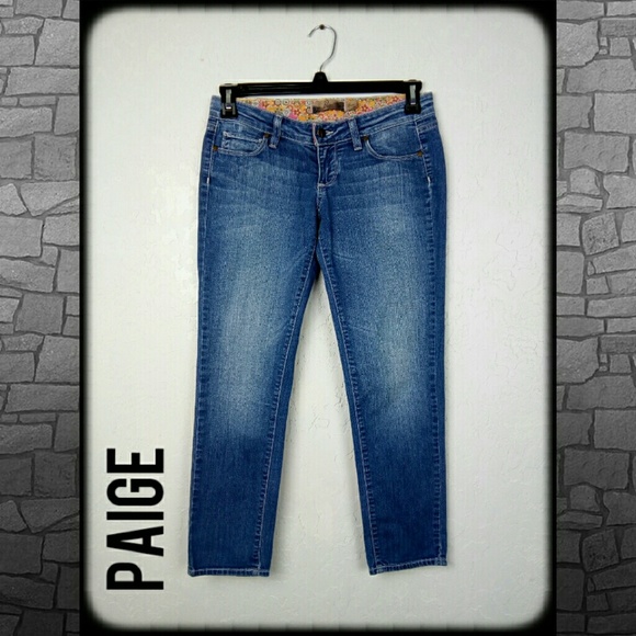 PAIGE Denim - Paige Venice Cropped Skinny jeans size 25